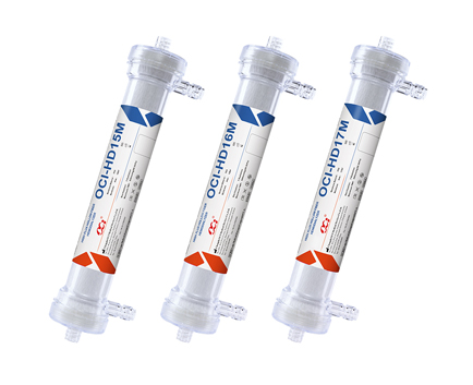 Hémodialyseur à fibres creuses en polyéthersulfone High flux Hémodialyseur à fibres creuses en polyéthersulfone High flux